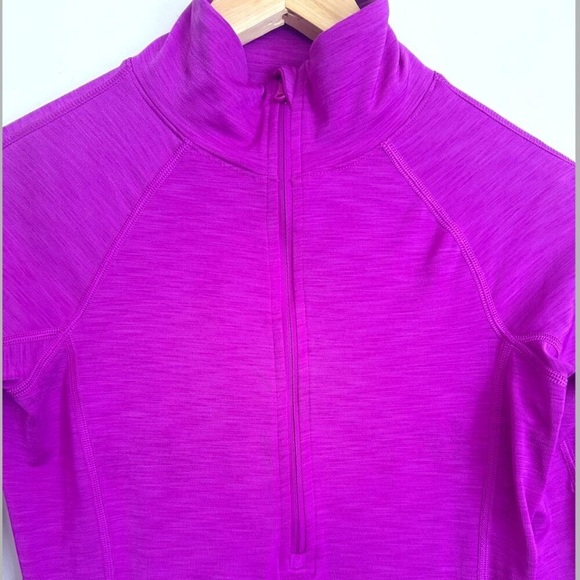 Under Armour | Half Zip Fleece Lined Long Sleeve Mock Neck Running Top Size XS - Picture 3 of 9